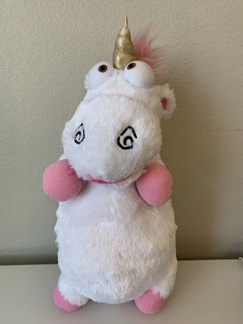 Disney Despicable Me 3 Agnes Fluffy Unicorn Unicorn 11"