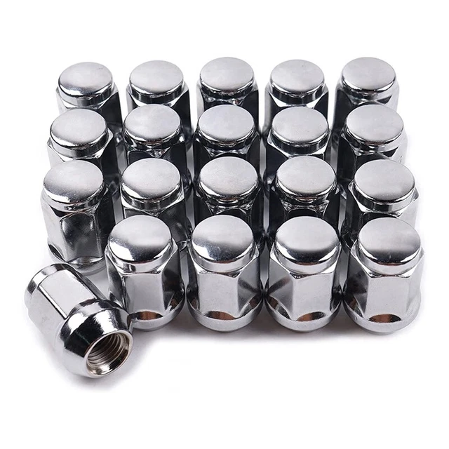 20 pz dadi ad ala 14 x 1,5 - ala 19 mm alta 1,38 pollici 3/4 pollici dado ad asta cromato esagonale I3R7