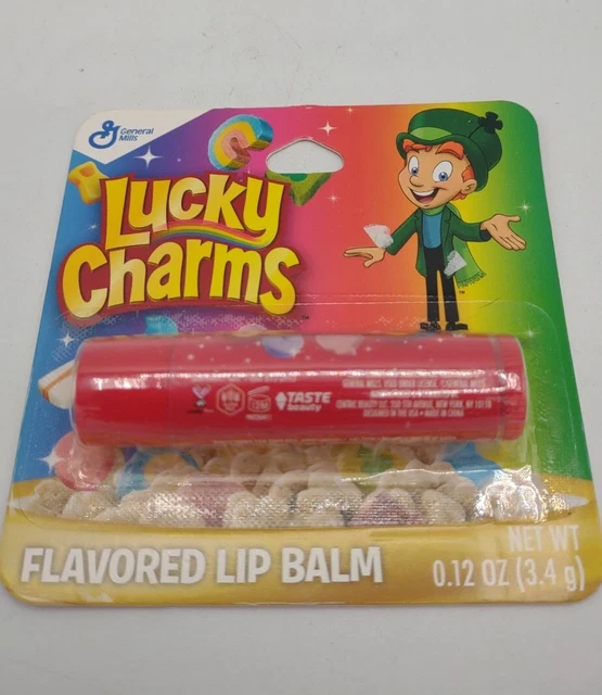 LUCKY CHARMS LIP balm Cereal flavored .12 oz tube Taste Beauty General