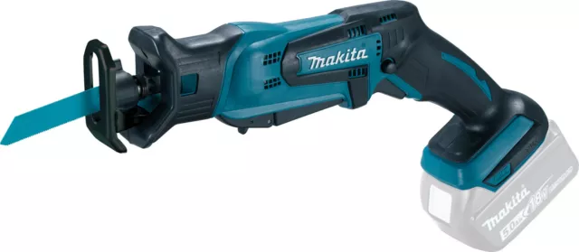 Makita Akku Reciprosäge DJR183Z 18 V Solo mit 2 Sägeblättern