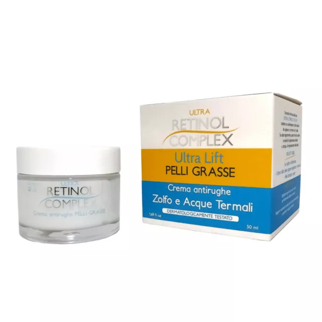 Crema Antiarrugas Ultra Lift Crema Con Azufre Y Aguas Termales Retinol Complex