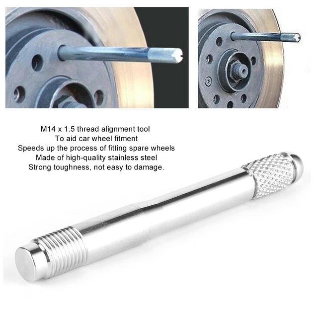 Tire Positioning Pin Wheel Fitting Removal Alignment Tool Nut Bolt Lugs M14x1.5-