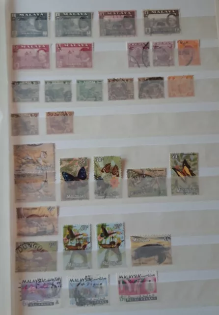 Briefmarken Malaysia, Malay, Malaya
