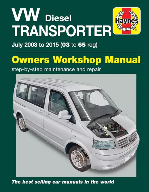 VW T5 Transporter (July 03 - 15) Haynes Repair Manual (Paperback)