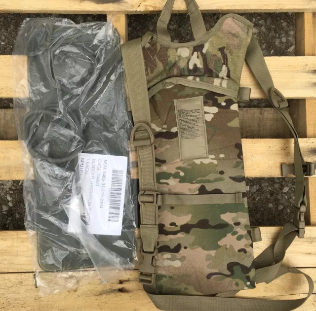 US Multicam 3L Ocp Army Molle Backstrap Hydration System Carrier Pack 2