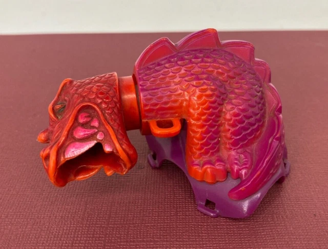 VINTAGE MOTU 1980S - He Man - Skeletor Armor Dragon Blaster Backpack ...