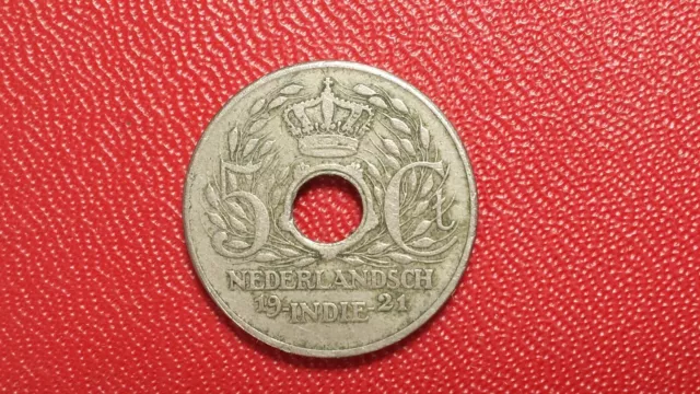 5 cent 1921- Indes néerlandaises - KM# 313
