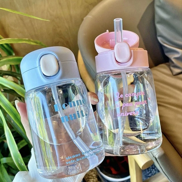 Glass straw bottle for sales toddlers