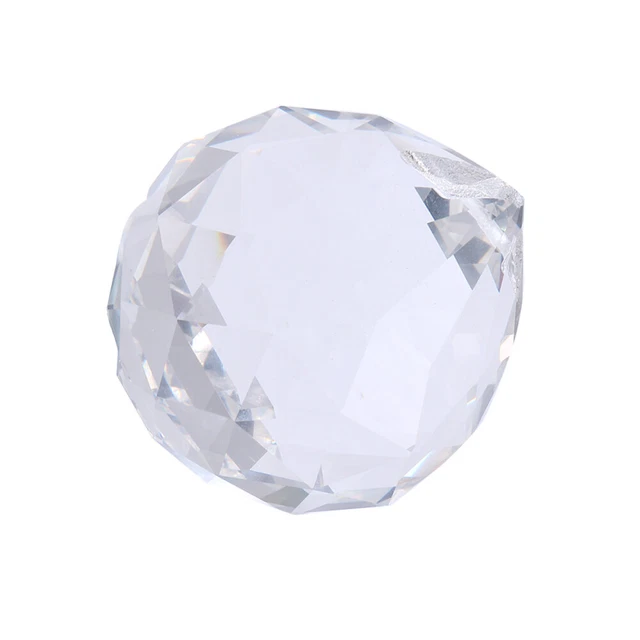80 Mm Crystals Prisms Glass Ball Pendant Chandelier Bead Chain