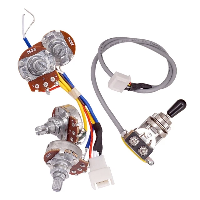 Kit de câblage de guitare pré-câblé pour guitares électriques EPI SG LP 500