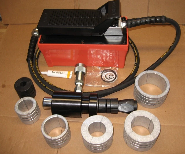 AIR HYDRAULIC EXHAUST PIPE EXPANDER STRETCHER 1 5/8" to 4 1/4" TOP USA