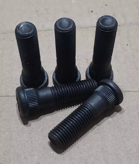 5x Radbolzen Bolzen Stehbolzen M12x1,5 Kopf 18,3mm für Mitsubishi Smart