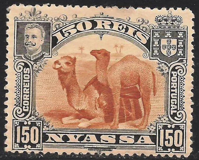 Nyassa #36 (A6) VF MINT - 1901 150r Camels