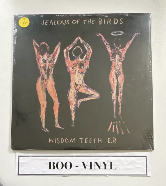 Jealous Of The Birds : Wisdom Teeth VINYL 12" EP (2019) Indie Rock NEW SEALED