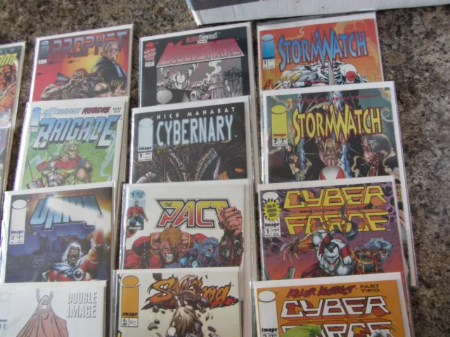 (54) Image comics collection superhero lot "V" Supreme Srtyke Force Gen 13 Wild 6