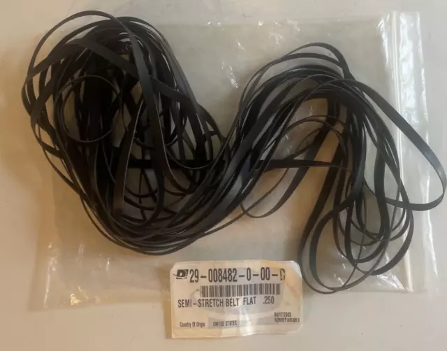 DIEBOLD 29-008482-0-00-D Semi-stretch Belt Flat .250 29-008482-000D NOS