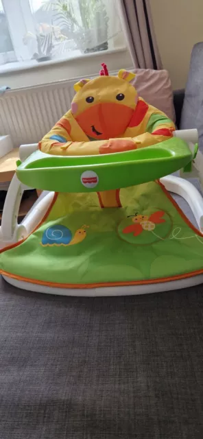 Fisher- Price Portable Cozy Infant Seat With Snack Tray