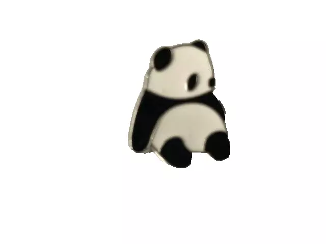 Panda enamel metal pin badge