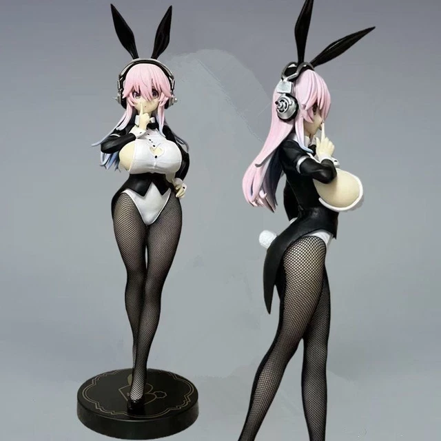 12in Sexy 1/7 Anime Bunny Girl Sonico Figures PVC Statue Toy Gift  No box New