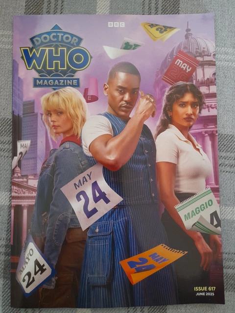 DOCTOR WHO MAGAZINE ISSUE 617 June 2025 EXCLUSIVE SUBSCRIBERS ISSUE £3. ...