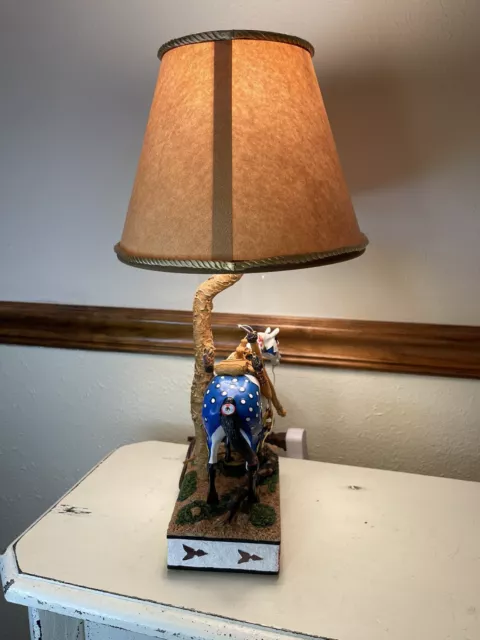 Trail of Painted Ponies Woodland Hunter Table Lamp #12485—2007 RETIRED 01/2010 3