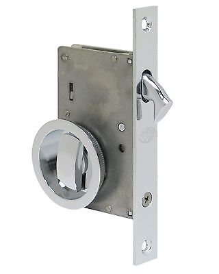 Series 2000 Brass Pocket Door Mortise Lock, Privacy Function- Multiple Finishes