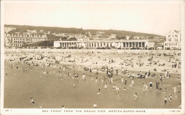 Weston super mare sea front from the grand pier tucks tucks