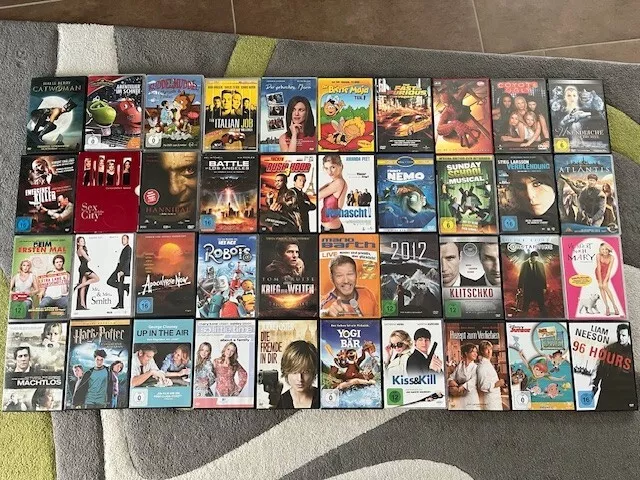 40x DVD Konvolut Action Science-Fiction Kinder Mysteries  Sammlung