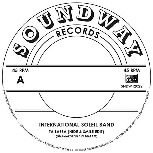 International Soleil Band - Ta Lassa   Vinyl Lp Single Neu
