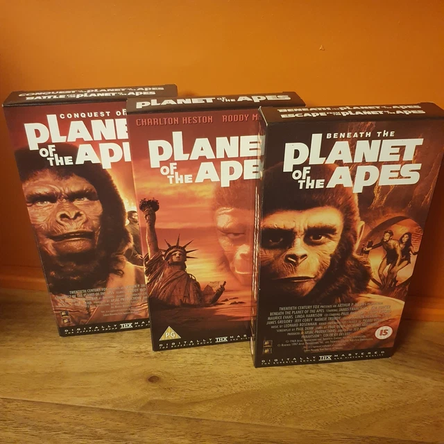 PLANET OF THE Apes (Box Set) (VHS, 1999) £2.50 - PicClick UK