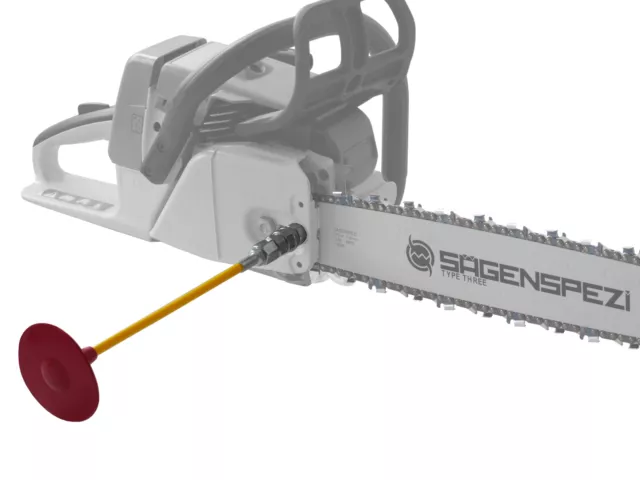 Ablänghilfe Ablängstab mit Adaptermutter für Motorsägen Messhilfe 25/33/50/100cm