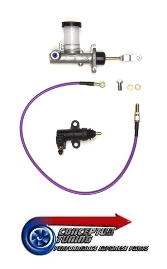 Master, Cylindre Récepteur & Embrayage Tressé Ligne Kit - Pour Rhd RPS13 180SX