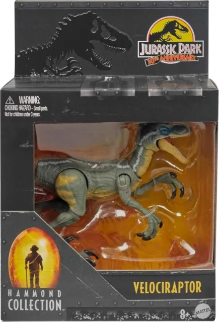 Jurassic World D Jurassic Park III Dinosaurier Figur männlicher Velociraptor Ham