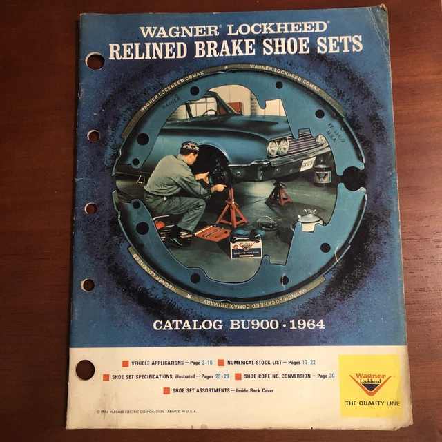 LOCKHEED BRAKE PARTS & Wheel Bearings Catalogue 1963-1980 £5.50 - PicClick  UK