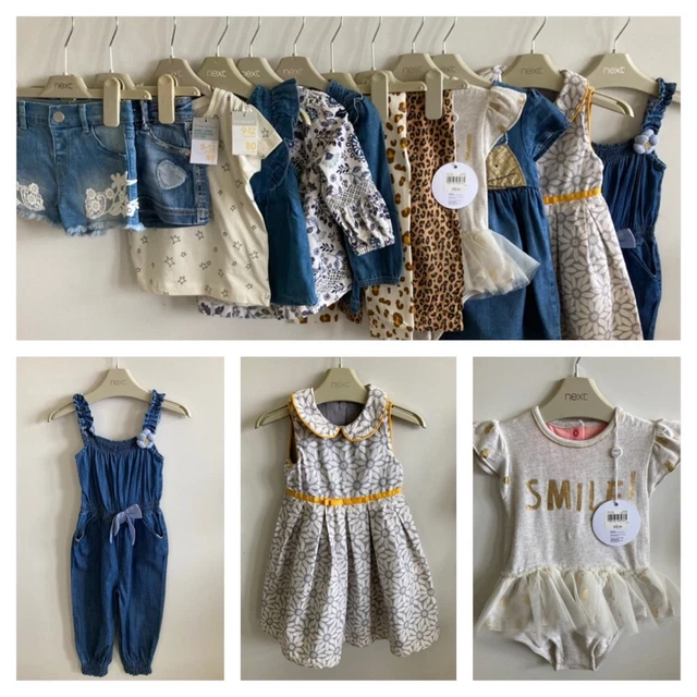 *Baby Girls Clothes Bundle 9-12 Months* All In  Very Good - Excellent Condition*