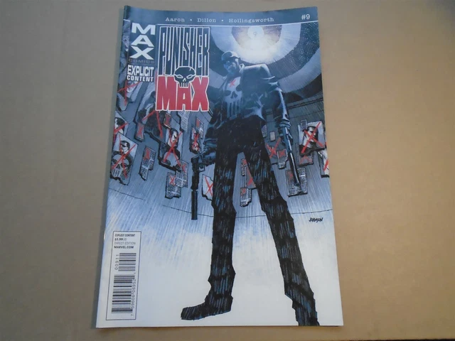PUNISHER MAX #9 Jason Aaron Marvel Comics 2010 VF-
