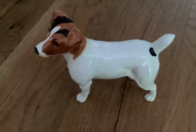 Vintage Beswick Jack Russell Terrier Dog Figure