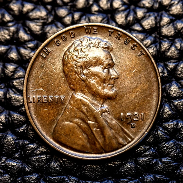 (ITM-4819) 1931-D LINCOLN CENT ~ AU+/BU Condition ~ SHIPS FREE!