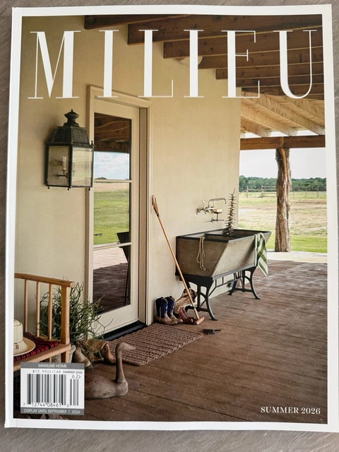 MILIEU MAGAZINE SUMMER 2026 English Illustrated Interior Design Home ...