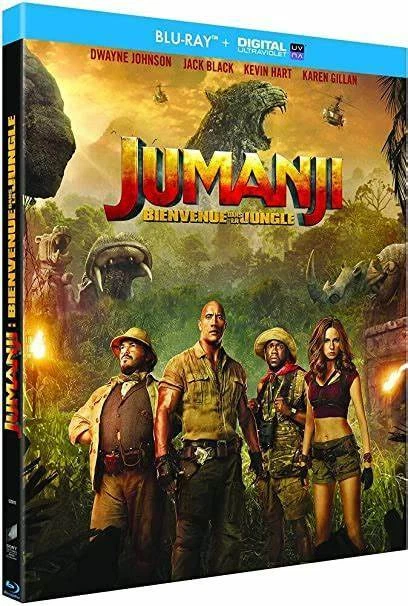[Blu-ray]  Jumanji : Bienvenue dans la jungle [ Dwayne Johnson ] NEUF cellophané