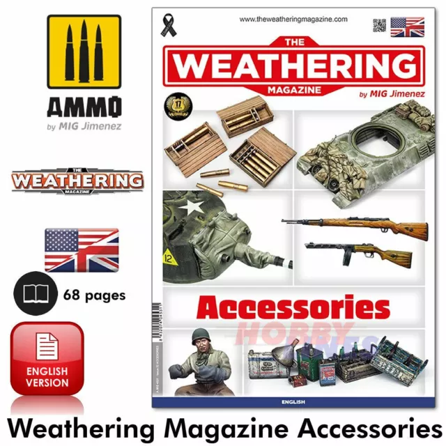 The Weathering Magazine Issue 32 Accessories Paperback Book Ammo by Mig MIG4531