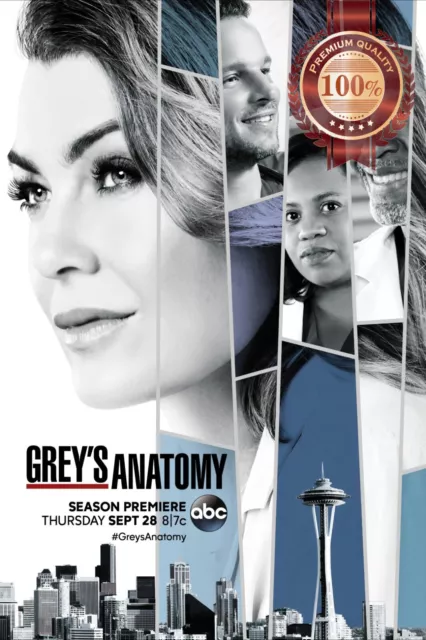 Greys Anatomy Cast Tv Show Original Official Print Premium Poster