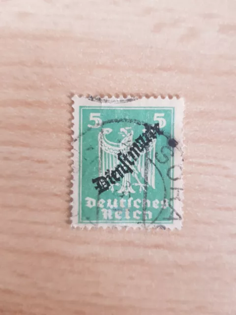 Briefmarke Deutsches Reich Adler 5 Pfennig siehe Bilder