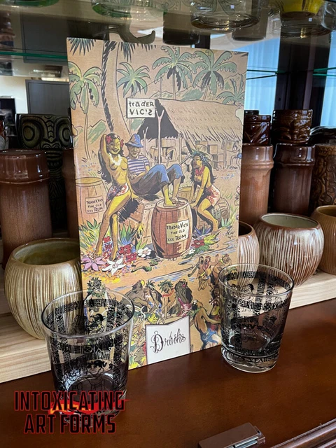 Tiki Menu - Trader Vic's 2008 - Tropical Drink Menu - Las Vegas - Tiki Mug Tiki Menu - Trader Vic's 2008 - Tropical Drink Menu - Las Vegas - Tiki Mug