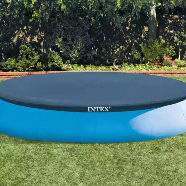 INTEX Couverture de piscine ronde 396 cm 28026