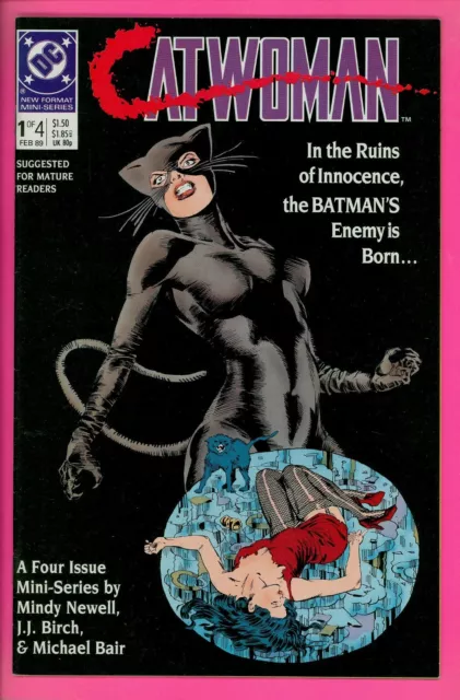 Catwoman #1 9.0 VF/NM DC Comics 1989 mini series