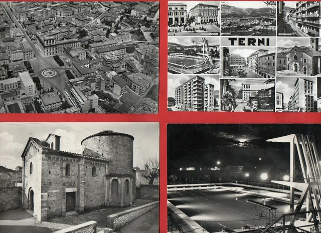 TERNI - LOTTO DI 15 CARTOLINE BN - vedi foto e descrizione