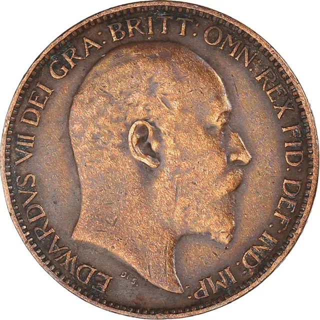 [#1317789] Münze, Großbritannien, Farthing, 1907