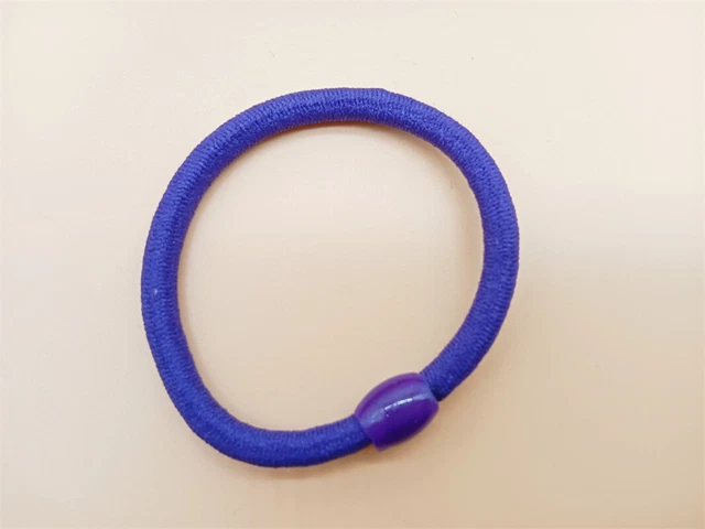 1PC New Hair Accessories Women High Elastic Hair Tie Rope Deep purple Hair Ring