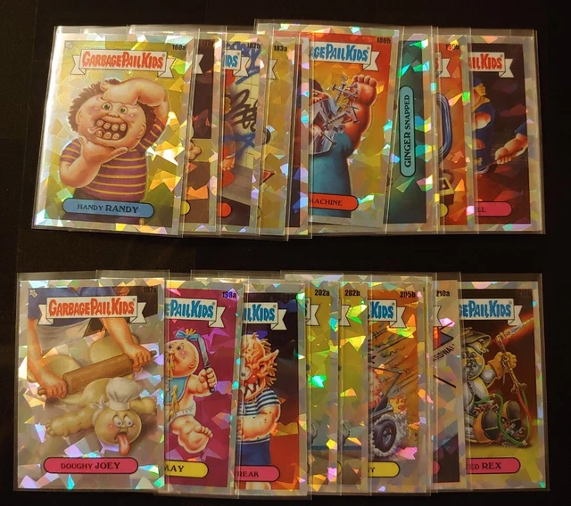 2022 Topps Chrome Garbage Pail Kids complete your Atomic Refractor set Series 5